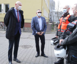 Motoambulans przekazany! Ma ratować życie mieszkańcom Torunia