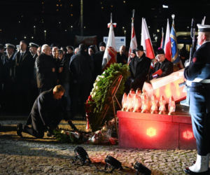 Prezydent Nawrocki w Gdyni: zdrajcy i komuniści strzelali do ludzi