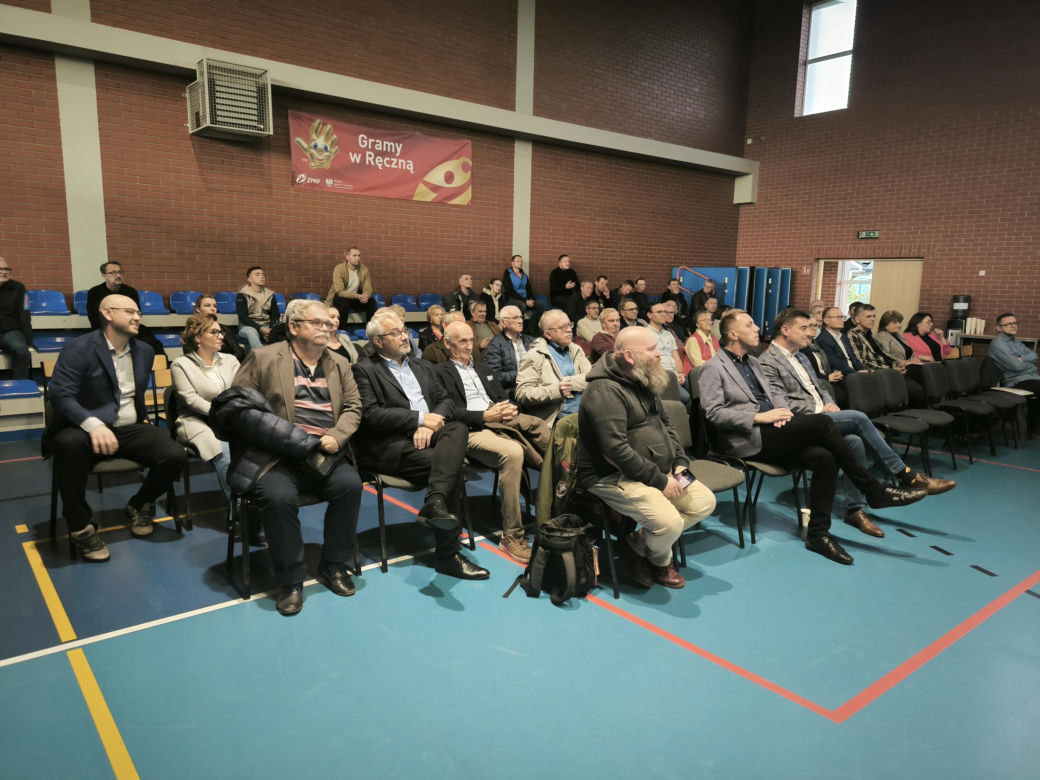 Spotkanie prezydenta Leszna z mieszkańcami Zaborowa