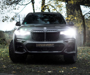 BMW X7 po tuningu Manhart