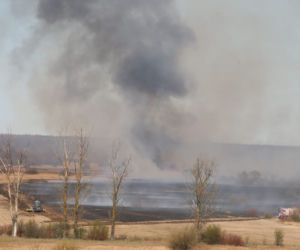Pożar w Biebrzańskim Parku Narodowym