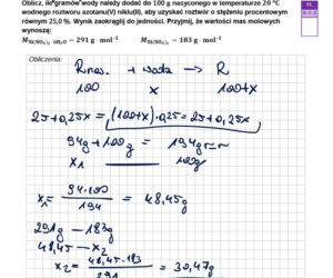 Matura próbna CKE 2026 - chemia. Poprawne odpowiedzi