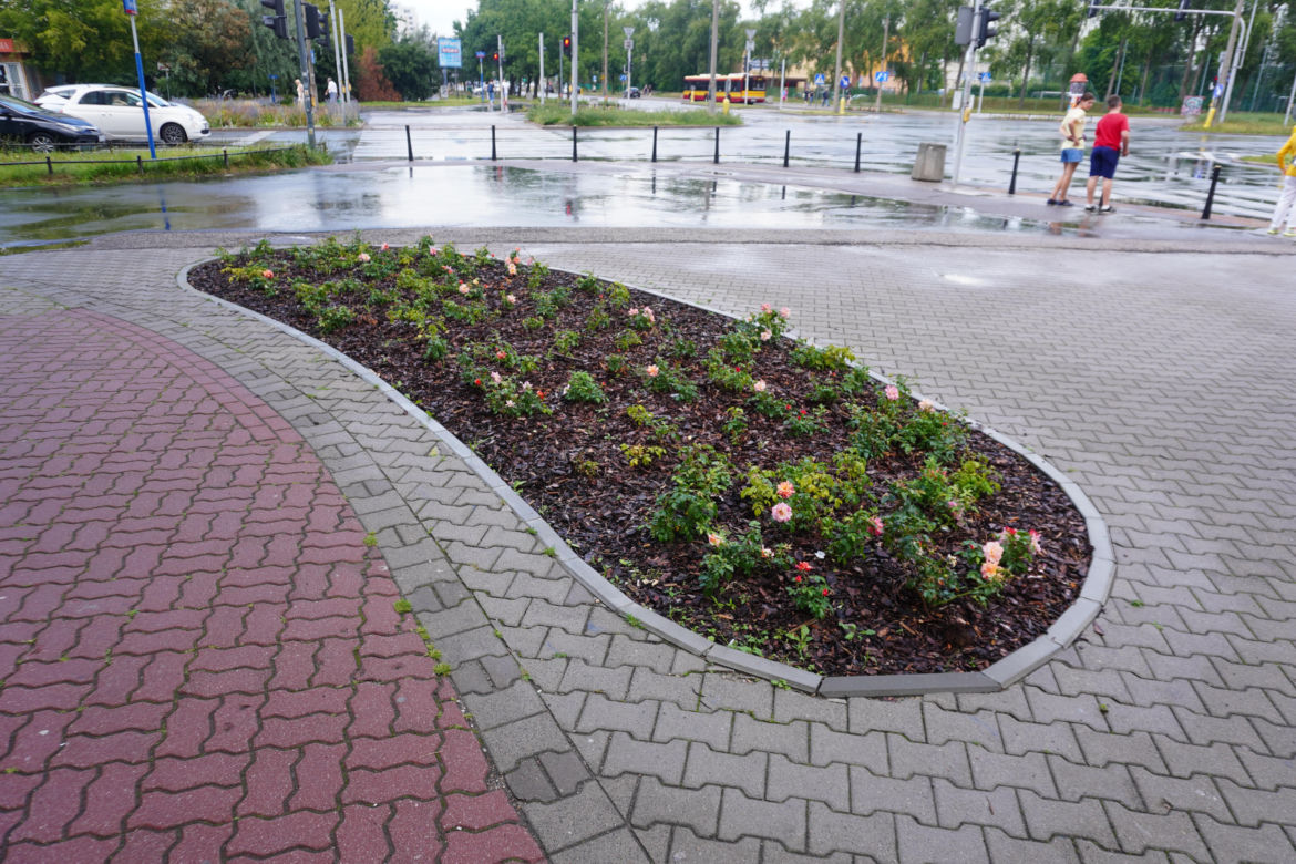 Kontrowersyjny skwerek na Ursynowie latem 2025