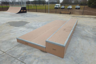 Skatepark w Sarnakach w powiecie łosickim