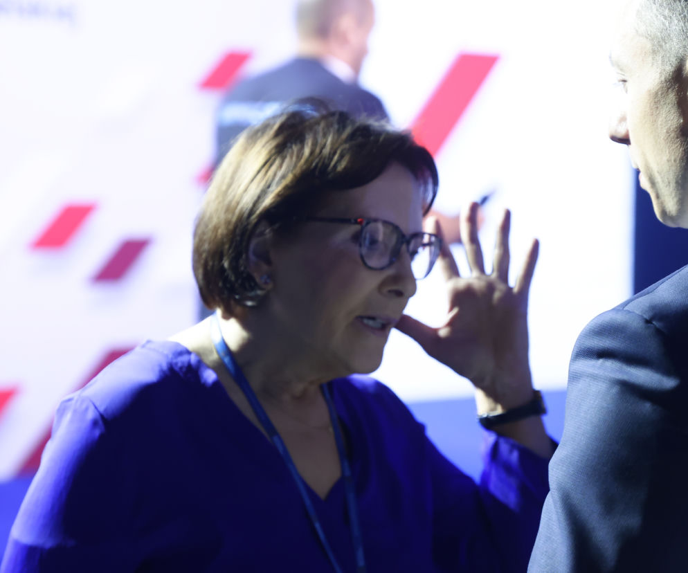 Premier Ewa Kopacz na Konwencji PO 