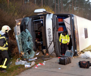 Wypadek polskiego autokaru w Niemczech