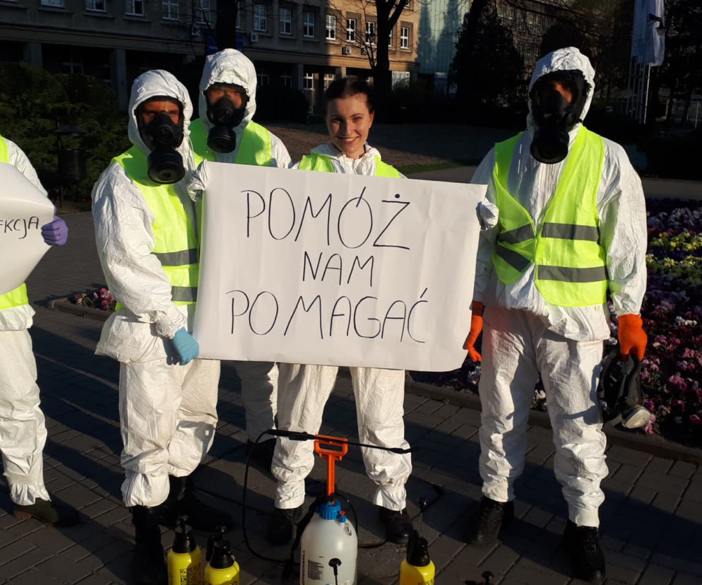 Legia Akademicka także włącza się w walkę z koronawirusem. Pomaga w dezynfekcji Lublina i okolic 