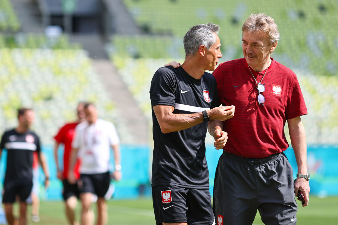 Zbigniew Boniek i Paulo Sousa