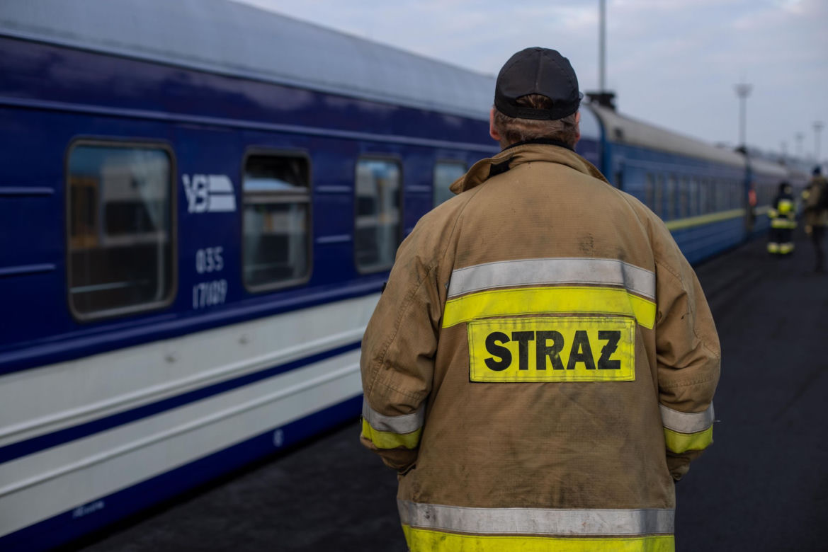 1,5 tys. uchodźców z Ukrainy przyjechało specjalnym pociągiem na Śląsk