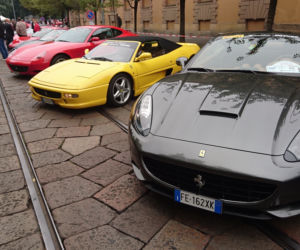 Zlot miłośników Ferrari w Mediolanie - Raduno Internazionale Ferrari 2017