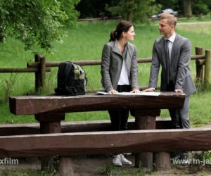 M jak miłość odc. 1075. Sonia (Marta Król), Andrzej (Krystian Wieczorek)