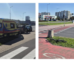 Dziecko potrącone na rowerze w Rzeszowie. 12-latek trafił do szpitala