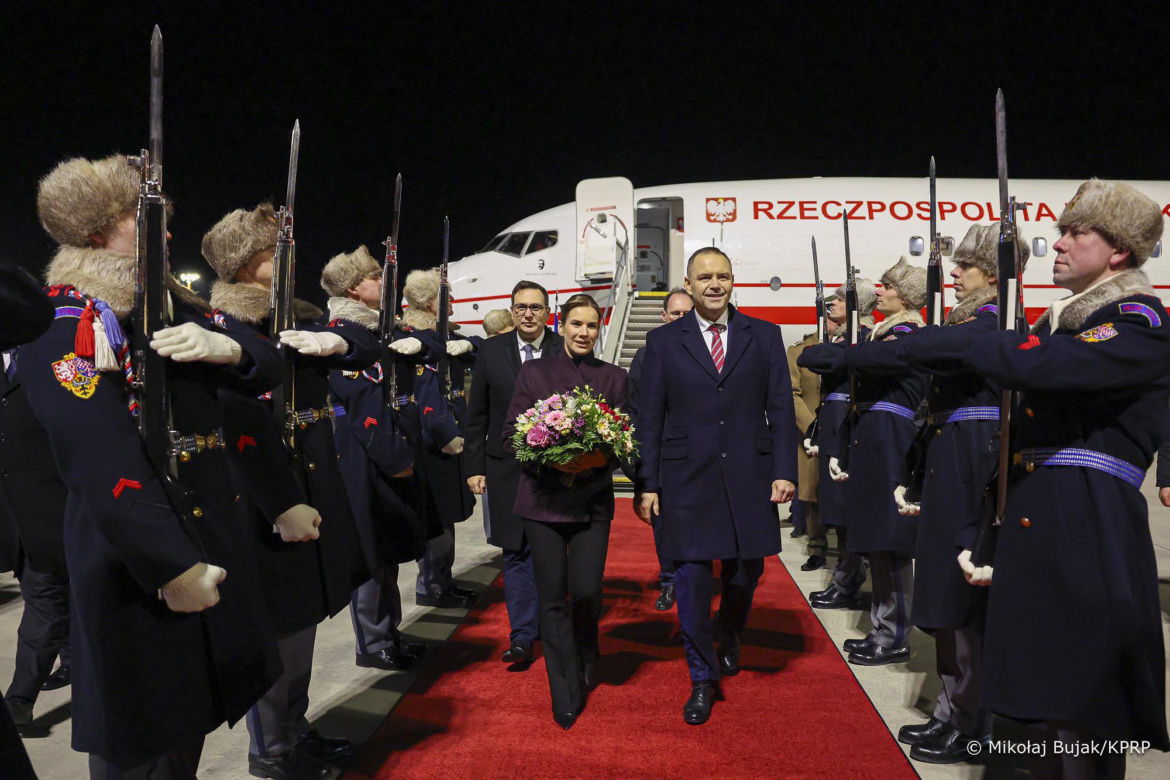 Marta Nawrocka w Czechach