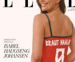 Erling Haaland i jego dziewczyna Isabel Haugseng Johansen