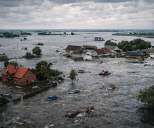 Żuławy Wiślane pod wodą