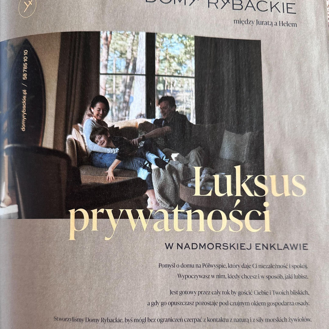 Wybrane reklamy architektury opublikowane w jednym z numerów Forbesa