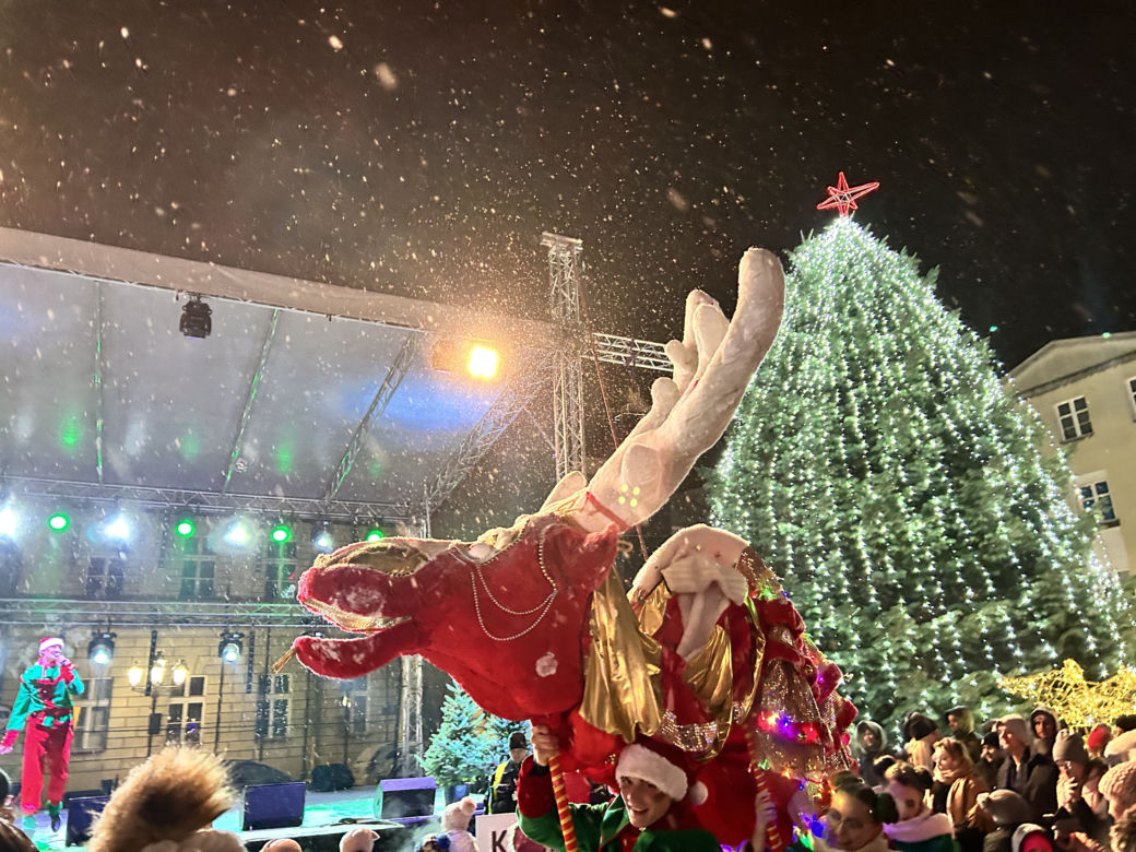 Jarmark świąteczny w Koninie