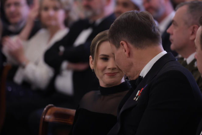 Nawroccy zadali szyku na spotkaniu z Korpusem Dyplomatycznym