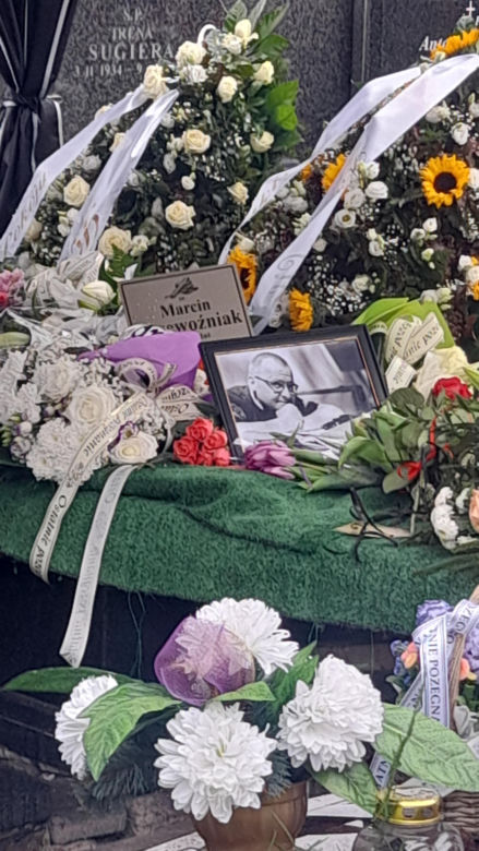Pogrzeb Marcina Przewoźniaka. On na wszystko miał limeryk