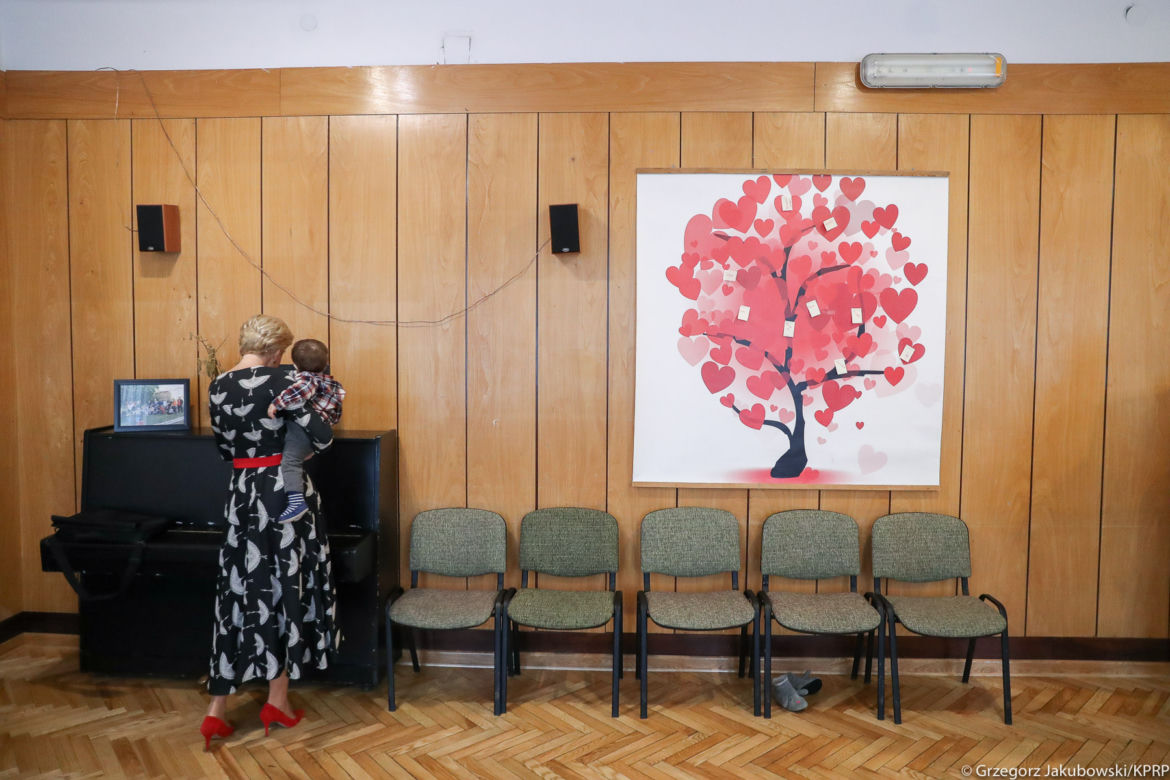 Agata Kornhauser-Duda w Białowieży. Spotkała się z wychowankami Domu Dziecka
