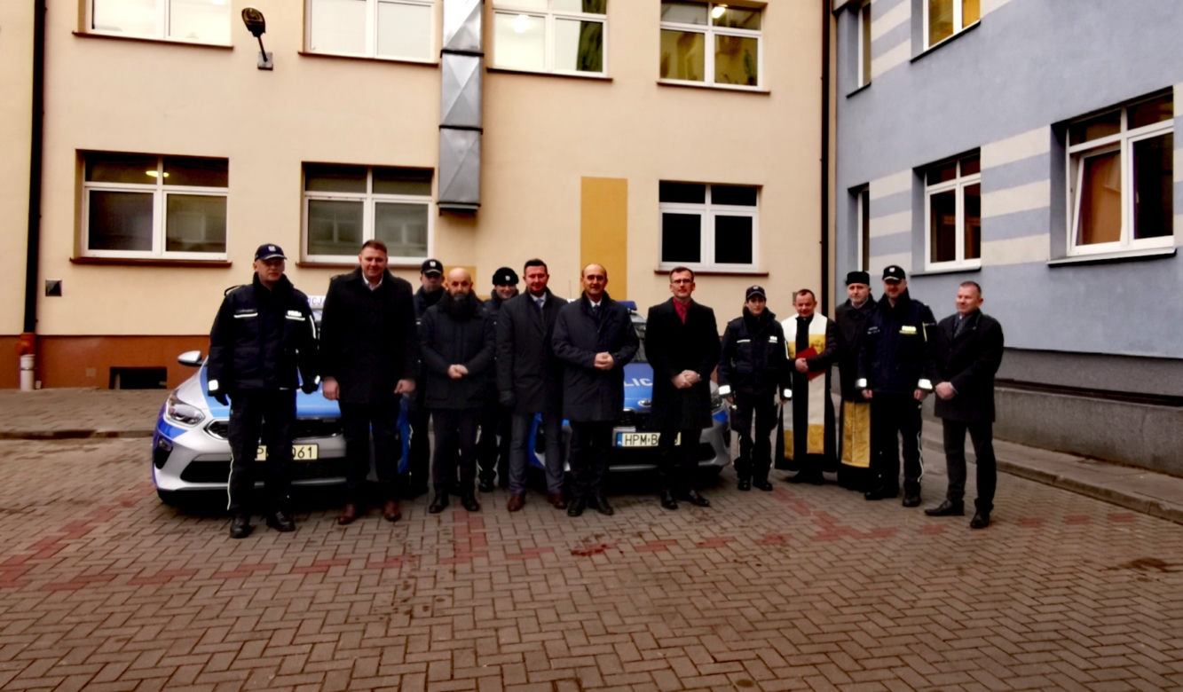 Nowe radiowozy policji w Białymstoku