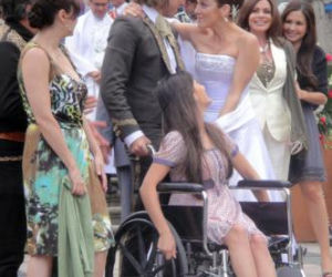Nieposkromiona miłość (Amor bravio). Ślub Camili (Silvia Navarro) i Daniela (Cristian de la Fuente)