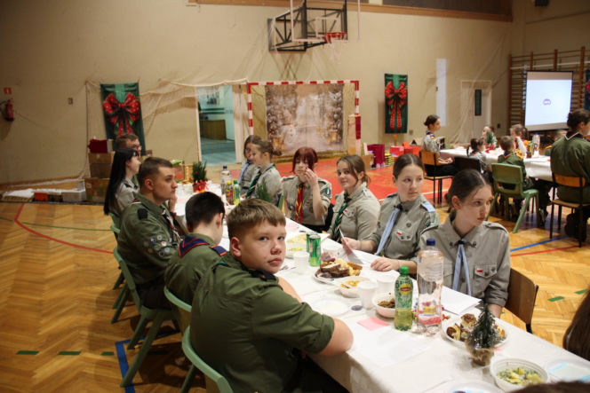 Wigilia harcerska 2025 w Siedlcach