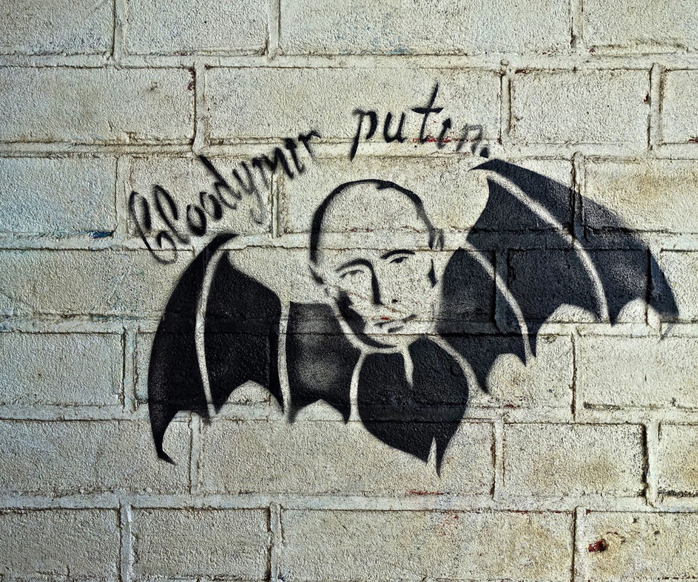Karykatura Władymira Putina