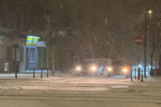 Atak zimy w Warszawie