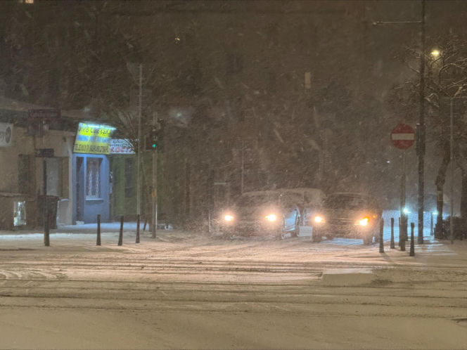 Atak zimy w Warszawie