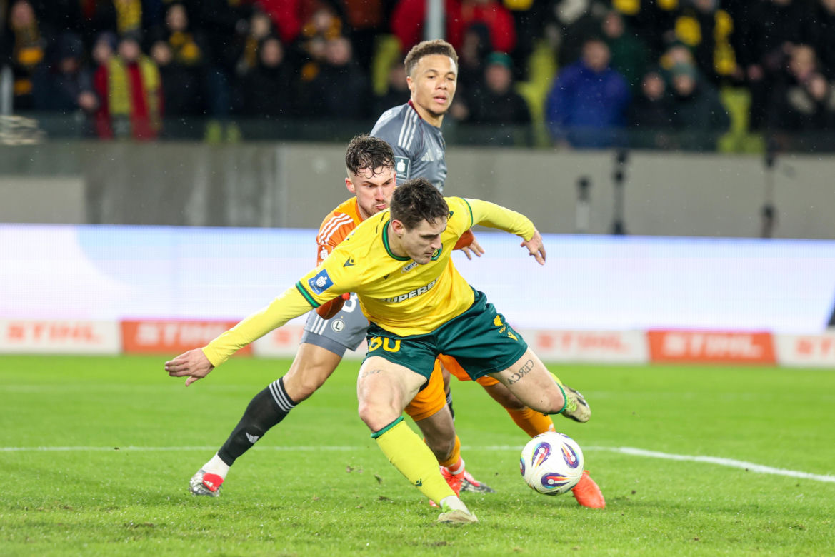 GKS Katowice - Legia Warszawa: Zdjęcia kibiców z meczu 21. kolejki PKO BP Ekstraklasy