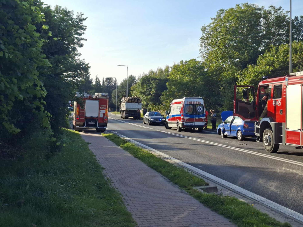 Wypadek na Kieleckiej w Starachowicach