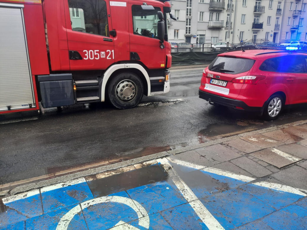 Wybuch w urzędzie dzielnicy