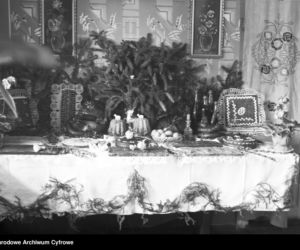 Dekoracja stołu wielkanocnego (1937)