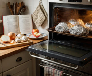 Zabezpieczenie warzyw w piekarniku