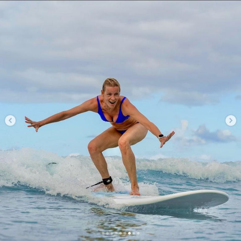 Hawaje, bikini i fale! Anita Werner zaskoczyła odważnym hobby