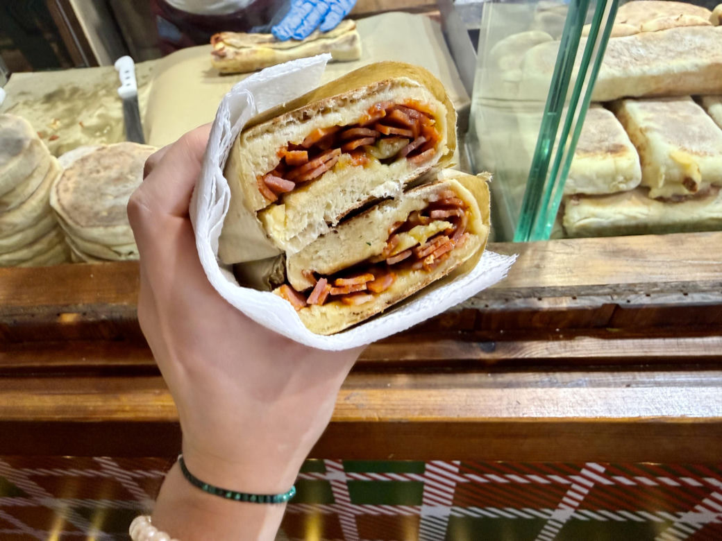 Bolo do caco z dodatkami