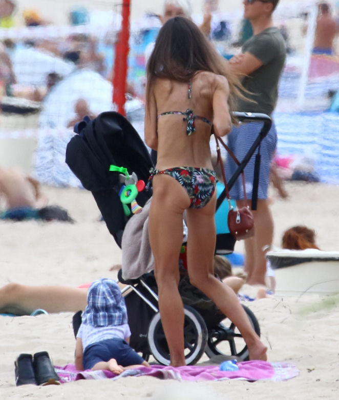 Marta zachwyca na sopockiej plaży