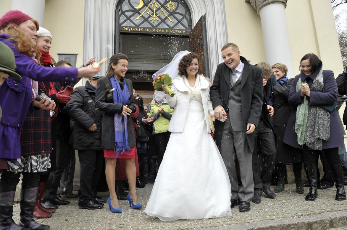 Ślub Kingi i Piotrka w "M jak miłość" 