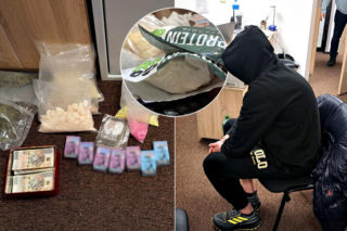 Syn ukrywał narkotyki u matki. Hurtowe ilości mefedronu i LSD trzymał w płatkach śniadaniowych