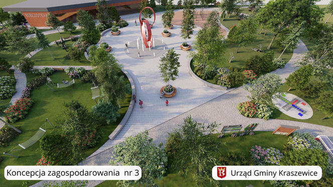 Co powinno powstać w centrum Kraszewic? Gmina zbiera opinie mieszkańców