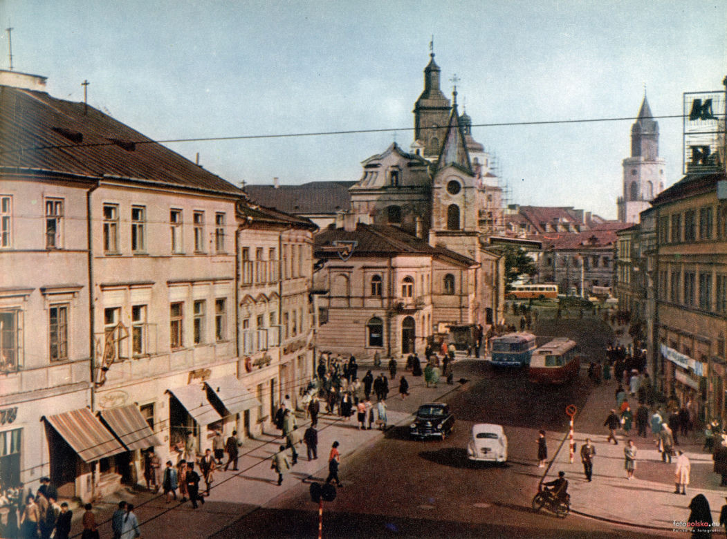 Różnica jest potężna! Tak Lublin wyglądał w latach 70. i 80.!