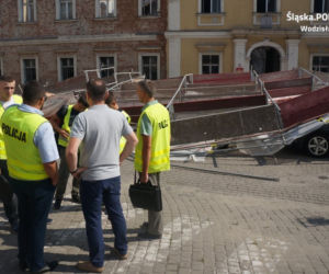Wypadek w Wodzisławiu Śląskim. Śledczy badają sprawę, ranni zdrowieją [ZDJĘCIA]