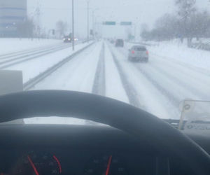 Atak zimy w Białymstoku 4.02.2021