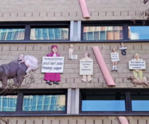 Instalacja „Friede sei mit Dir” w Berlinie