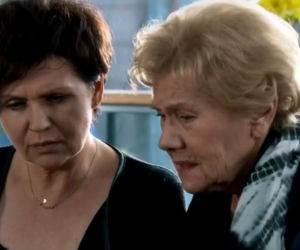 M jak miłość odcinek 1314, Barbara (Teresa Lipowska), Maria (Małgorzata Pieńkowska)