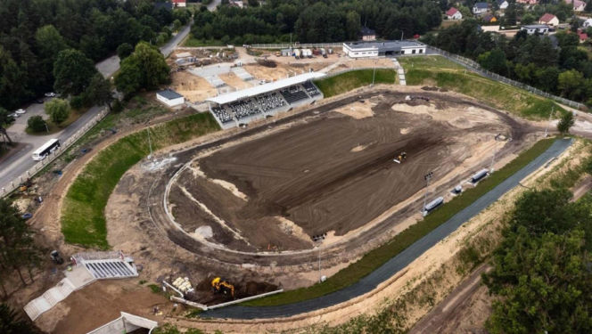 Remont stadionu Granatu w Skarżysku (lipiec 2026)
