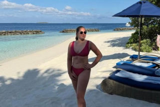 Jelena Ostapenko na wakacjach