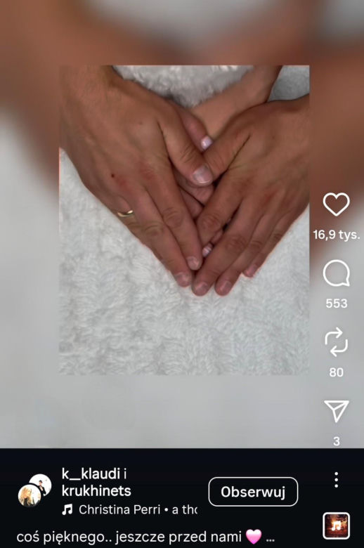 Klaudia i Valentyn z "Rolnik szuka żony" spodziewają się dziecka! Wiadomość przekazali niespełna dwa tygodnie po ślubie