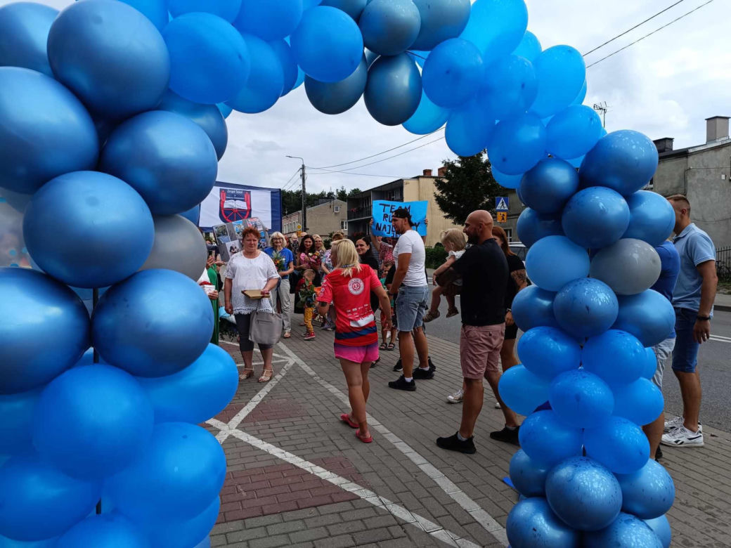 Powitanie Oliwii Rusoń w Radzyniu Chełmińskim